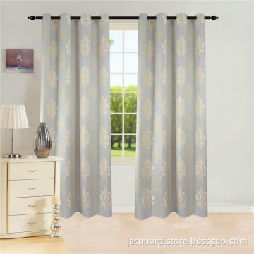 Klassischer Damast Design Jacquard Vorhang